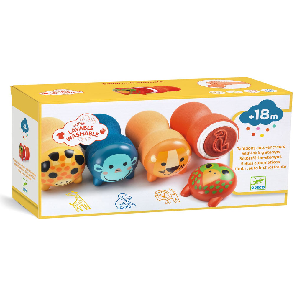 Stamps for little ones - Safari animals