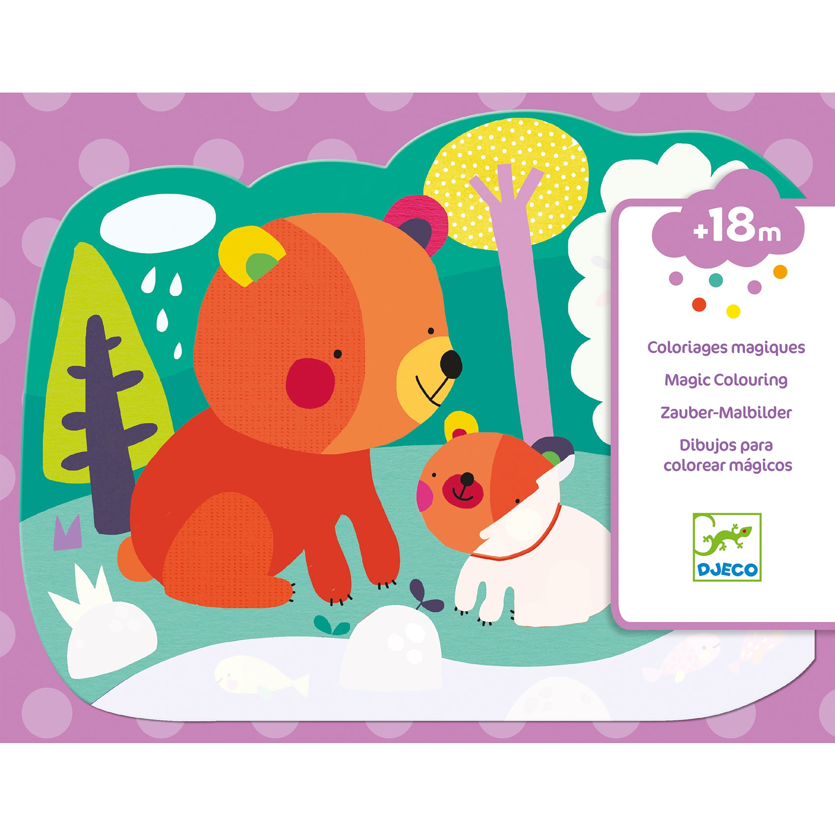 Onderweg waterkleuren verborgen in het bos