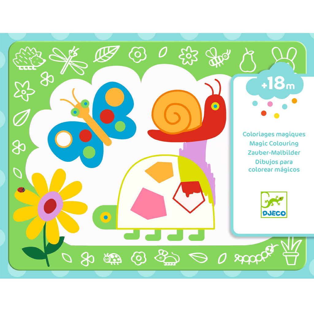 Onderweg waterkleuren Magisch krabbelen