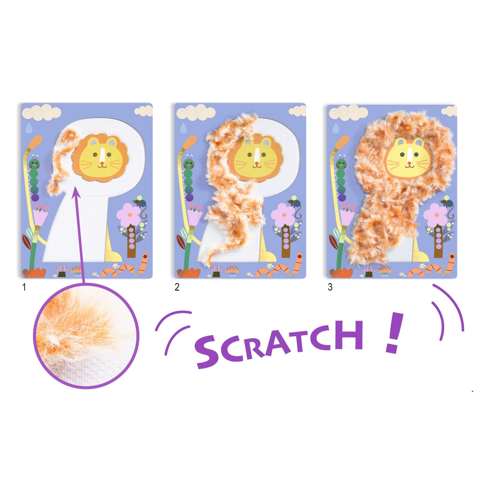 Was & scratch Helemaal harig!
