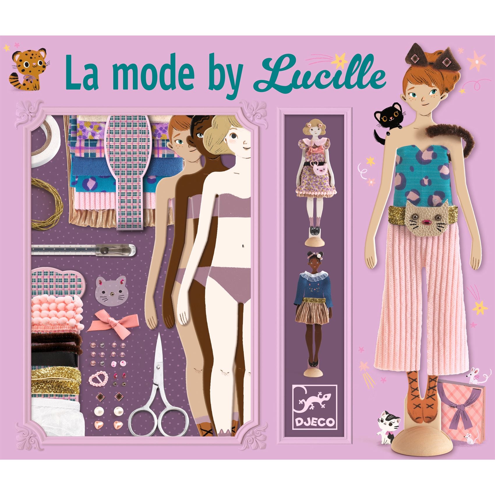 Djeco Mode door Lucille modeontwerpset