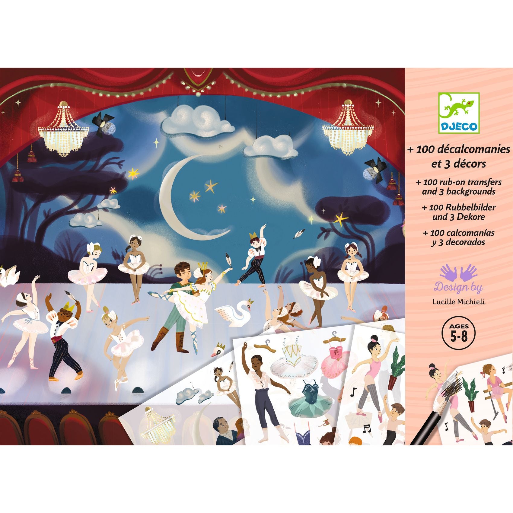 Jonge balletdansers van de opera