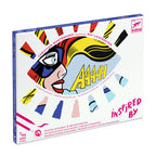 Superheroes inspired by Roy Lichtenstein