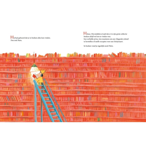 De koning en Niets van Olivier Tallec