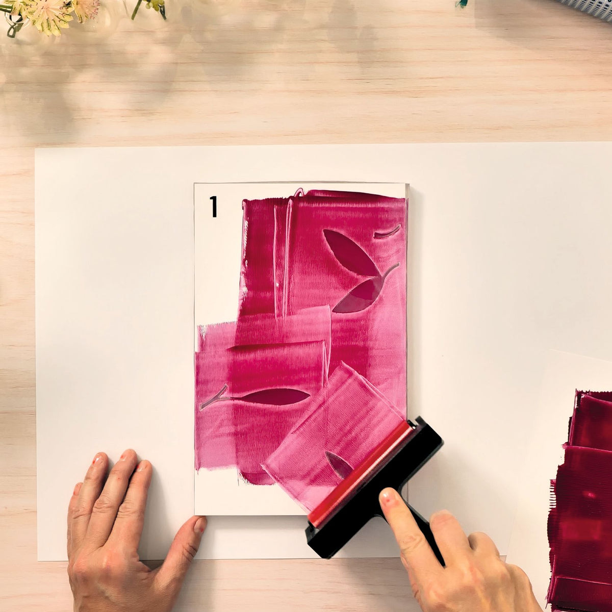 Atelier 46 – Gelprinten met citroenen