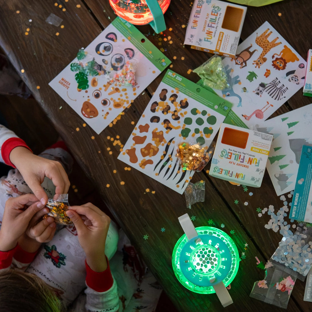 DIY Jarset Green Zoo