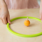 Pastel spinning tops, pack of 6