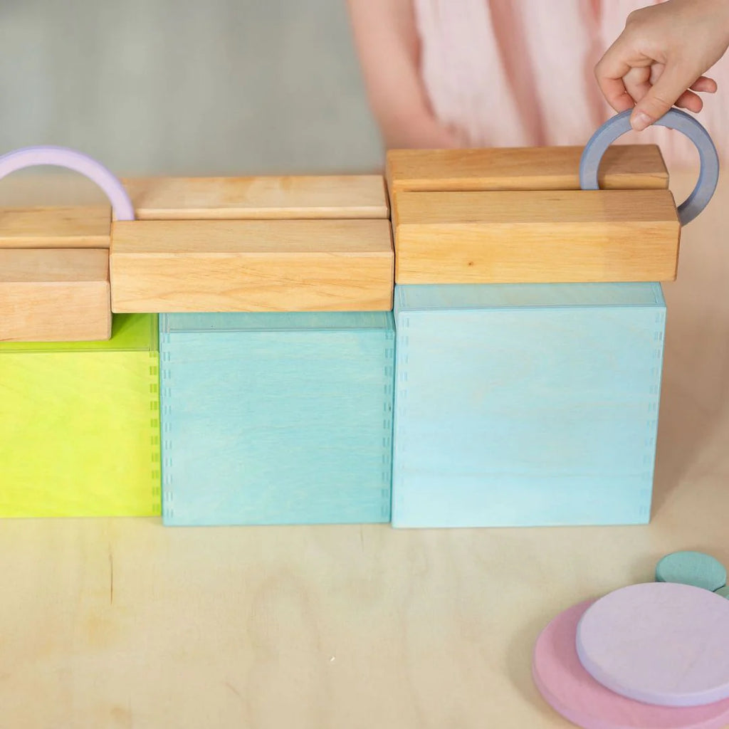 Concentric Circles and Rings Pastel