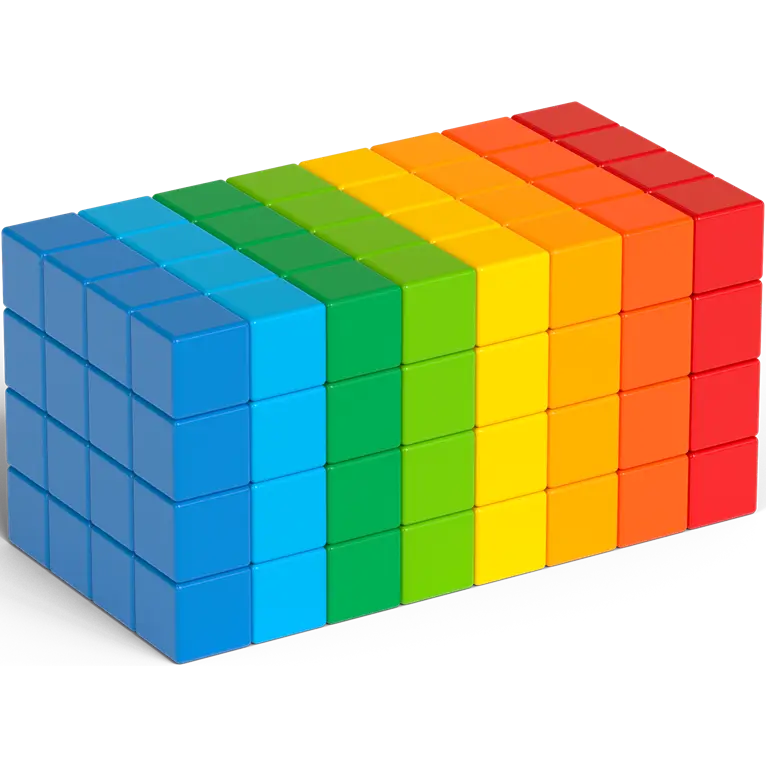 Magicube Cubes Recycled Bulk 8C 128 pcs