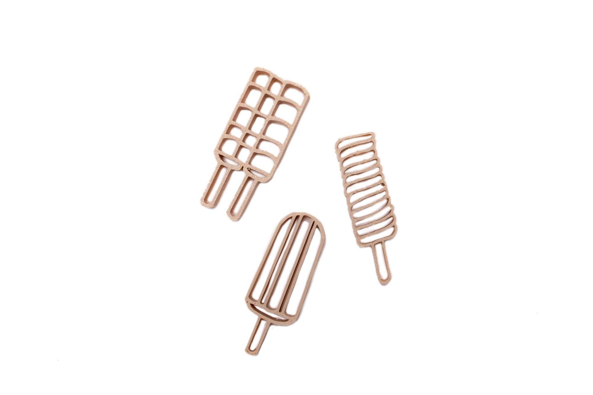 Uitstekers waterijsjes