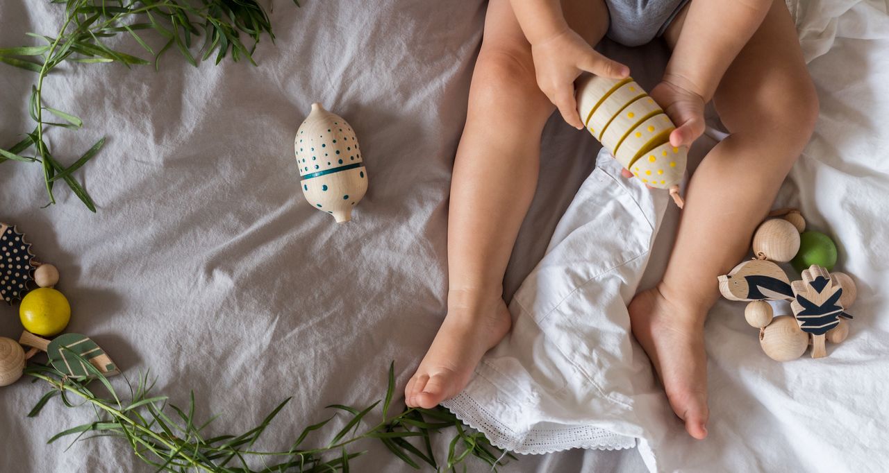 Fruit-shaped rattle set