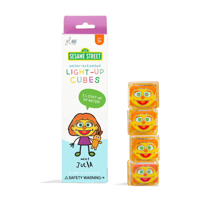 Glopals light up cubes Julia lichtgevend badspeelgoed