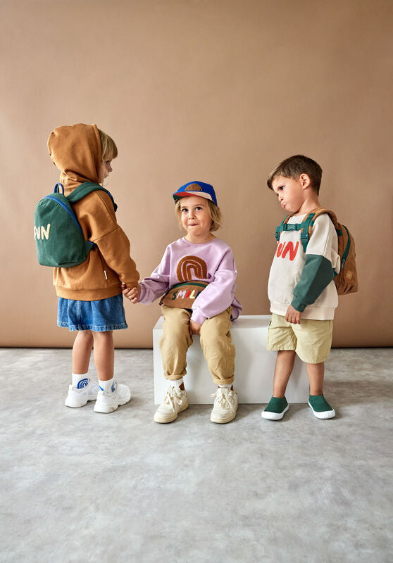 Lässig rugzak Tiny Cord Little Gang Ocean green