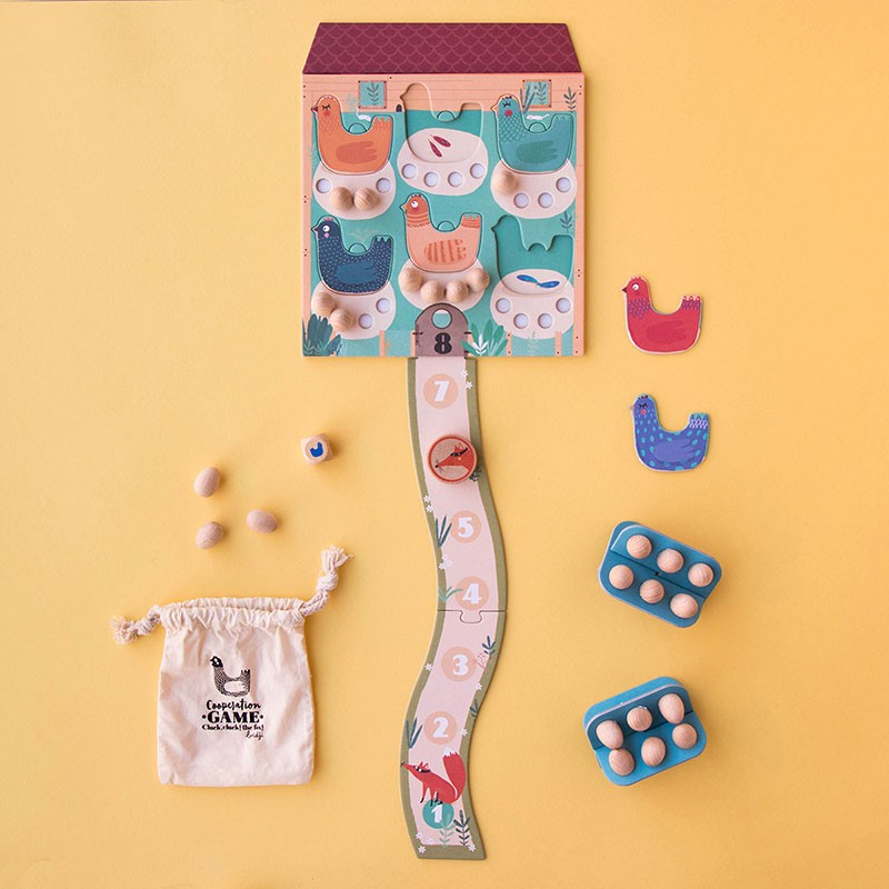 Family Game Cluck cluck cluck the fox!