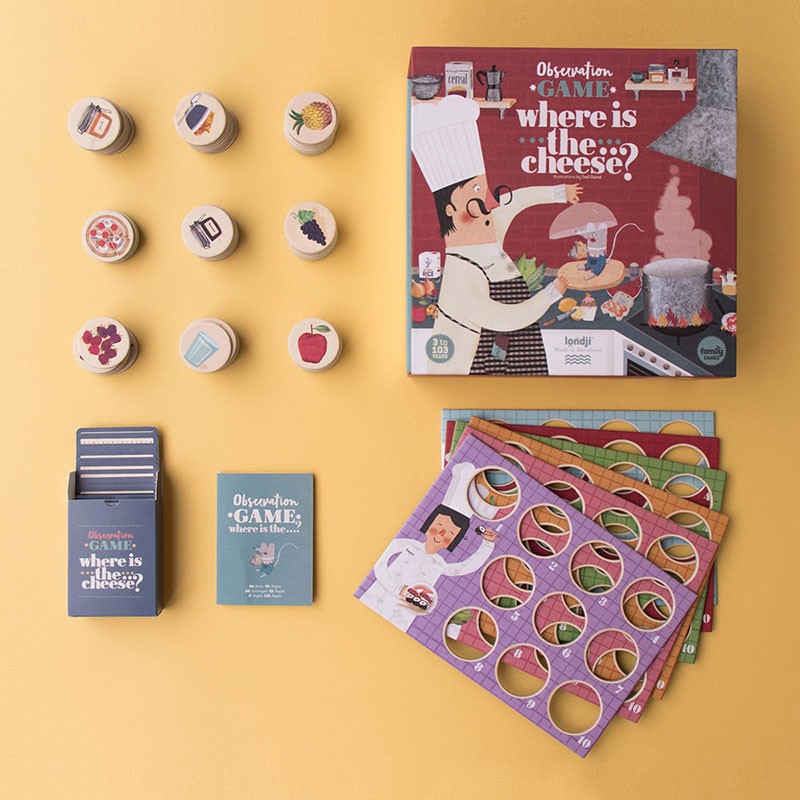 Family game - Where is the cheese?