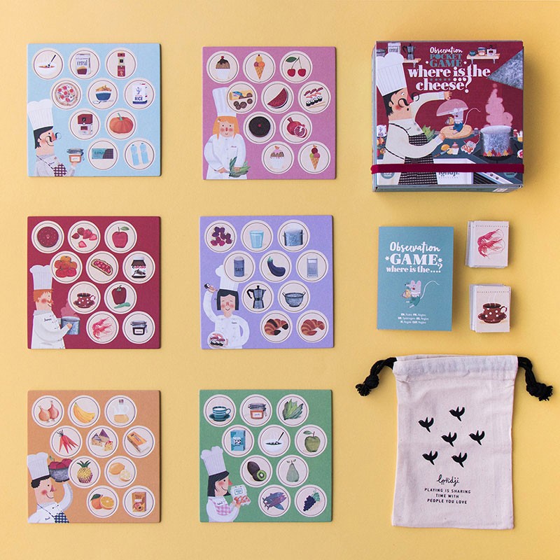 Pocket game - Where is the cheese?