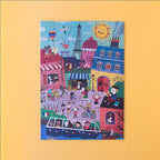 Puzzel  night and day in Paris