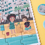 Puzzel - Barcelona sorra