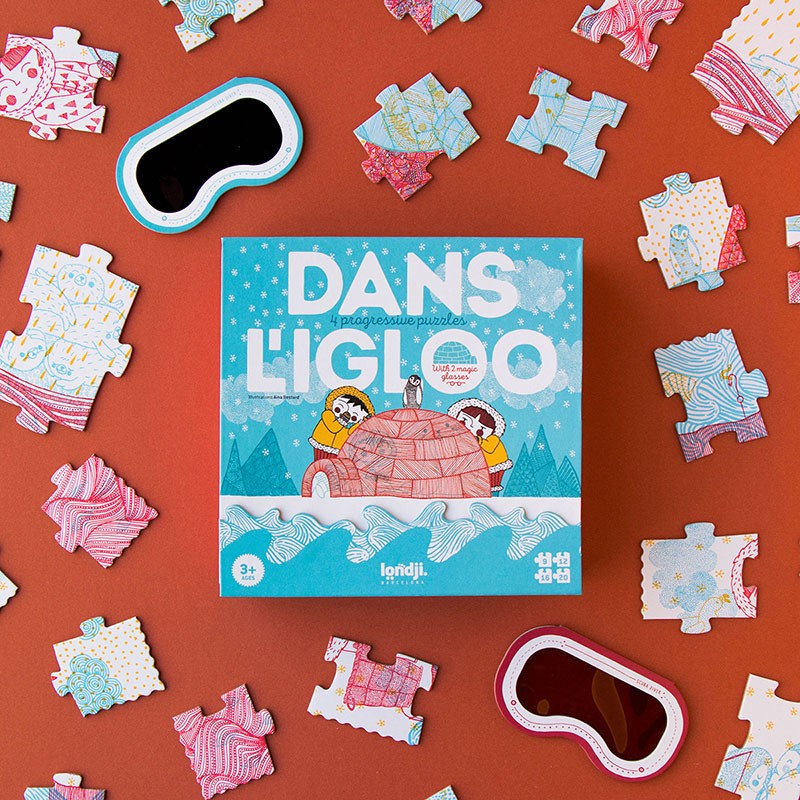 Puzzel - Dans l'igloo
