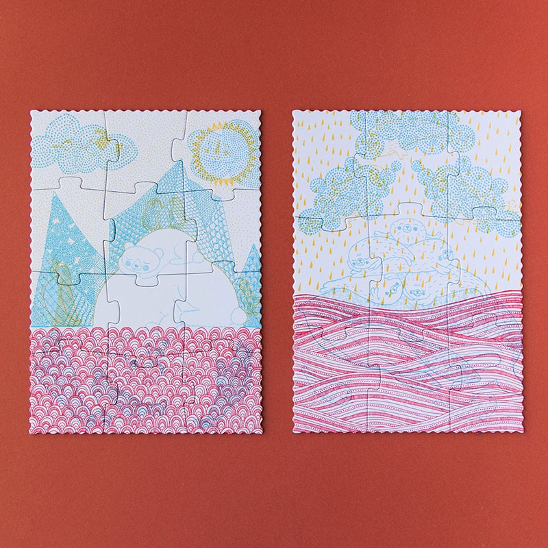 Puzzel - Dans l'igloo