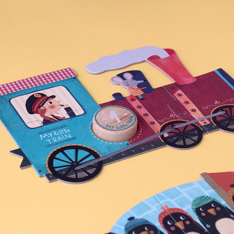 Puzzel- My little train