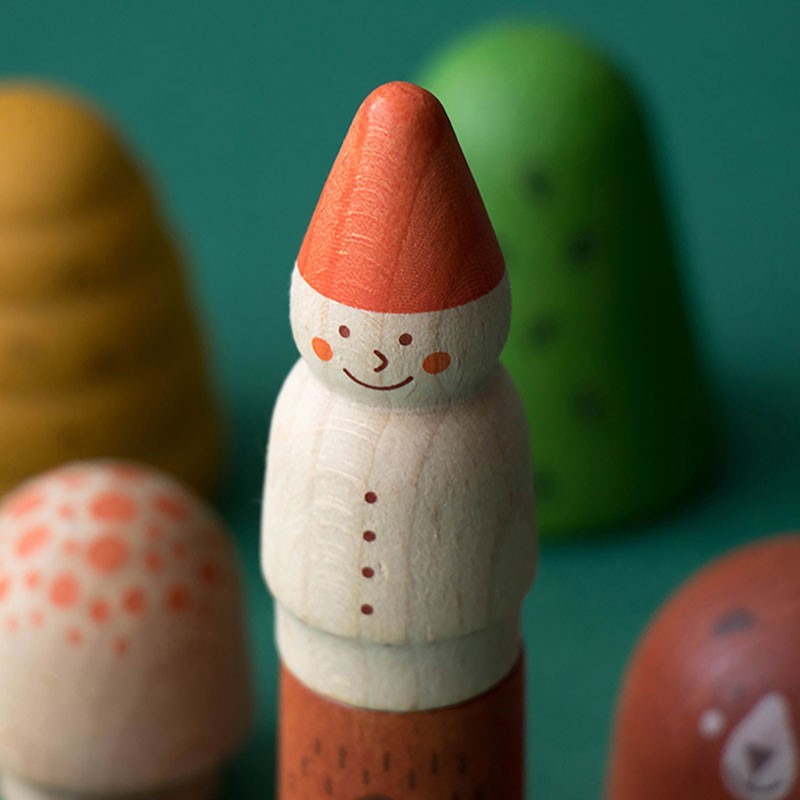 Wooden Toy My wooden world, forest