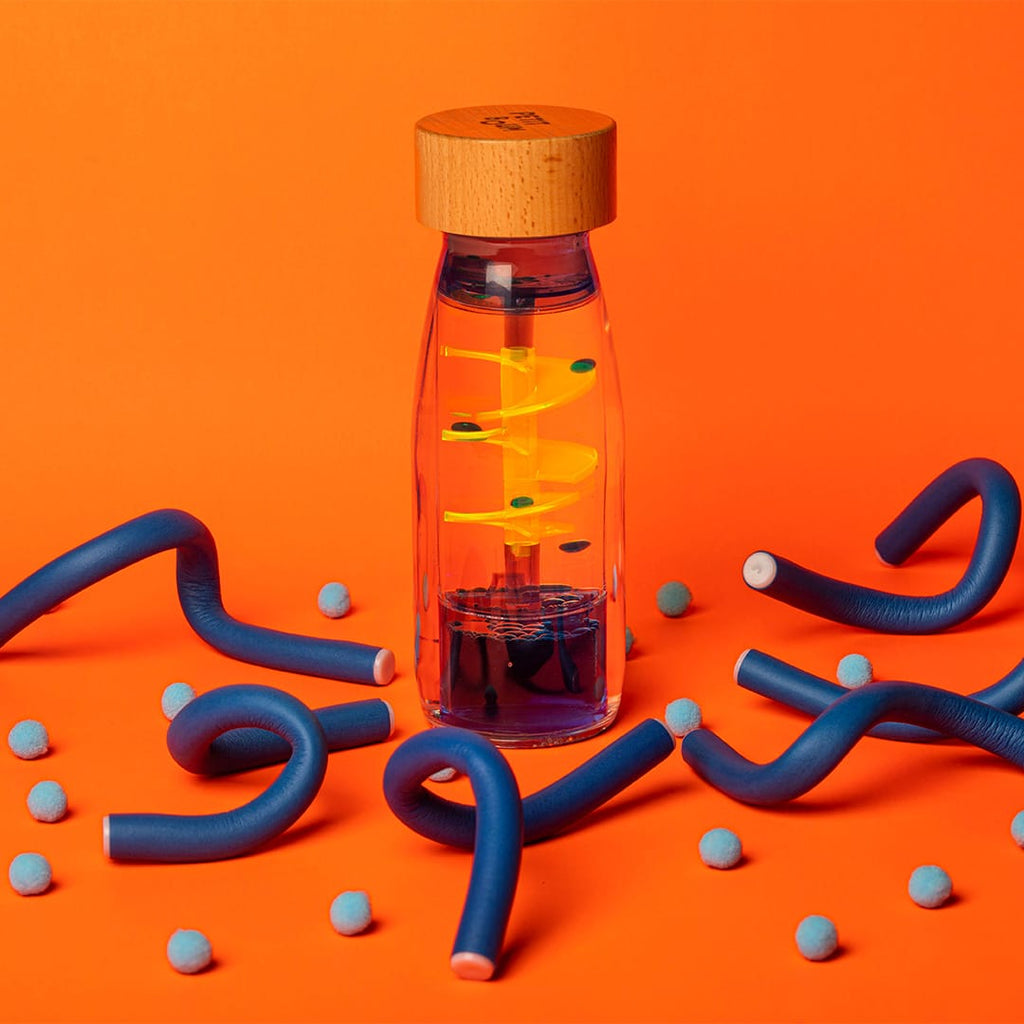 Move Bottle *Spiraal Blauw