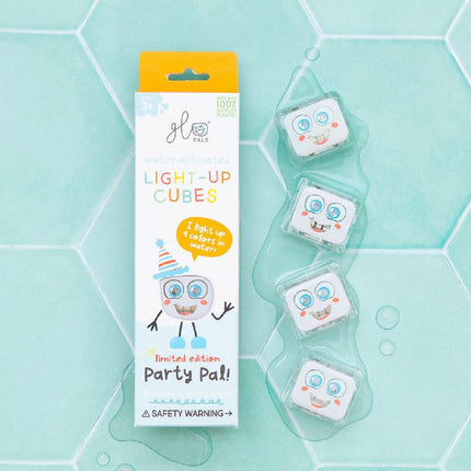 Glopals light up cubes Party Pal lichtgevend badspeelgoed