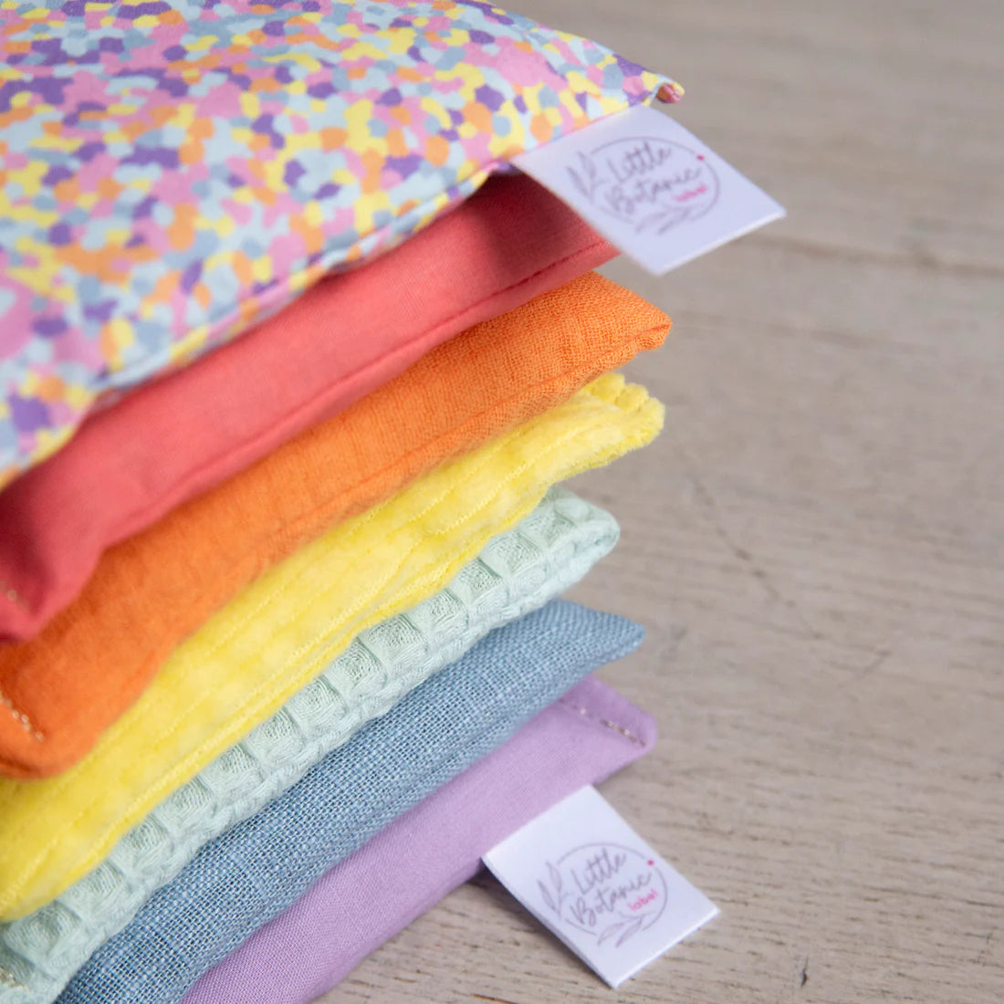 Sensorische pittenzakjes Pastel set van 6 & pastel confetti