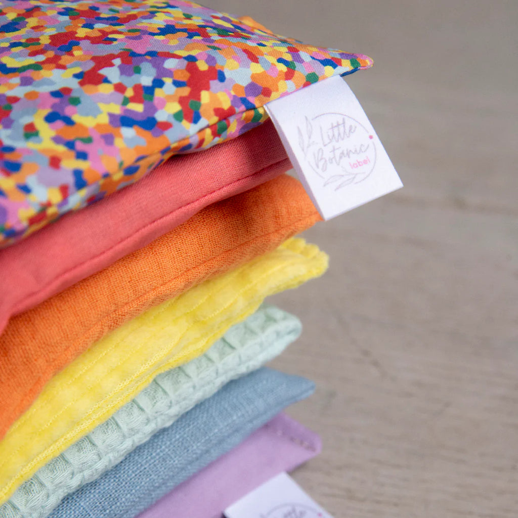 Sensorische pittenzakjes Pastel set van 6 & super confetti