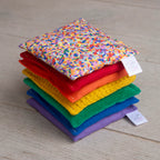 Pittenzakjes Regenboog set van 6 & super confetti