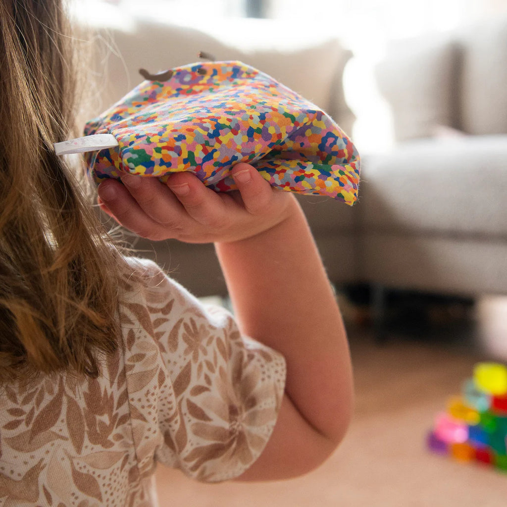 Sensorische pittenzakjes Pastel set van 6 & super confetti