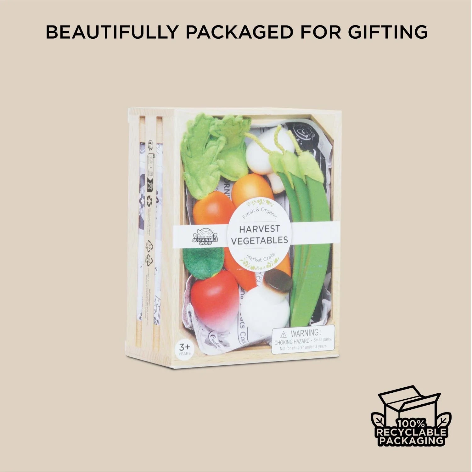 Groenten '5 per dag' krat