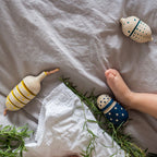 Fruit-shaped rattle set