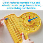 NumberLine Clock - Sensory Bubble Popper