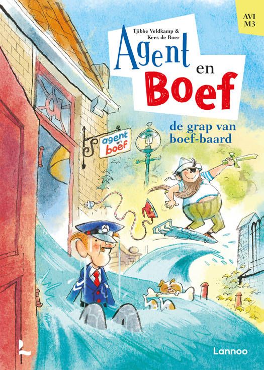 Agent en Boef - De grap van Boef-Baard - Tjibbe Veldkamp - Avi M3 - 4+