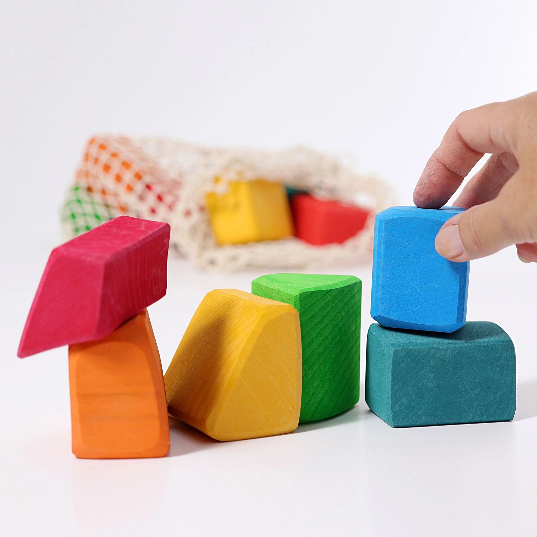 Colored Waldorf Blocks