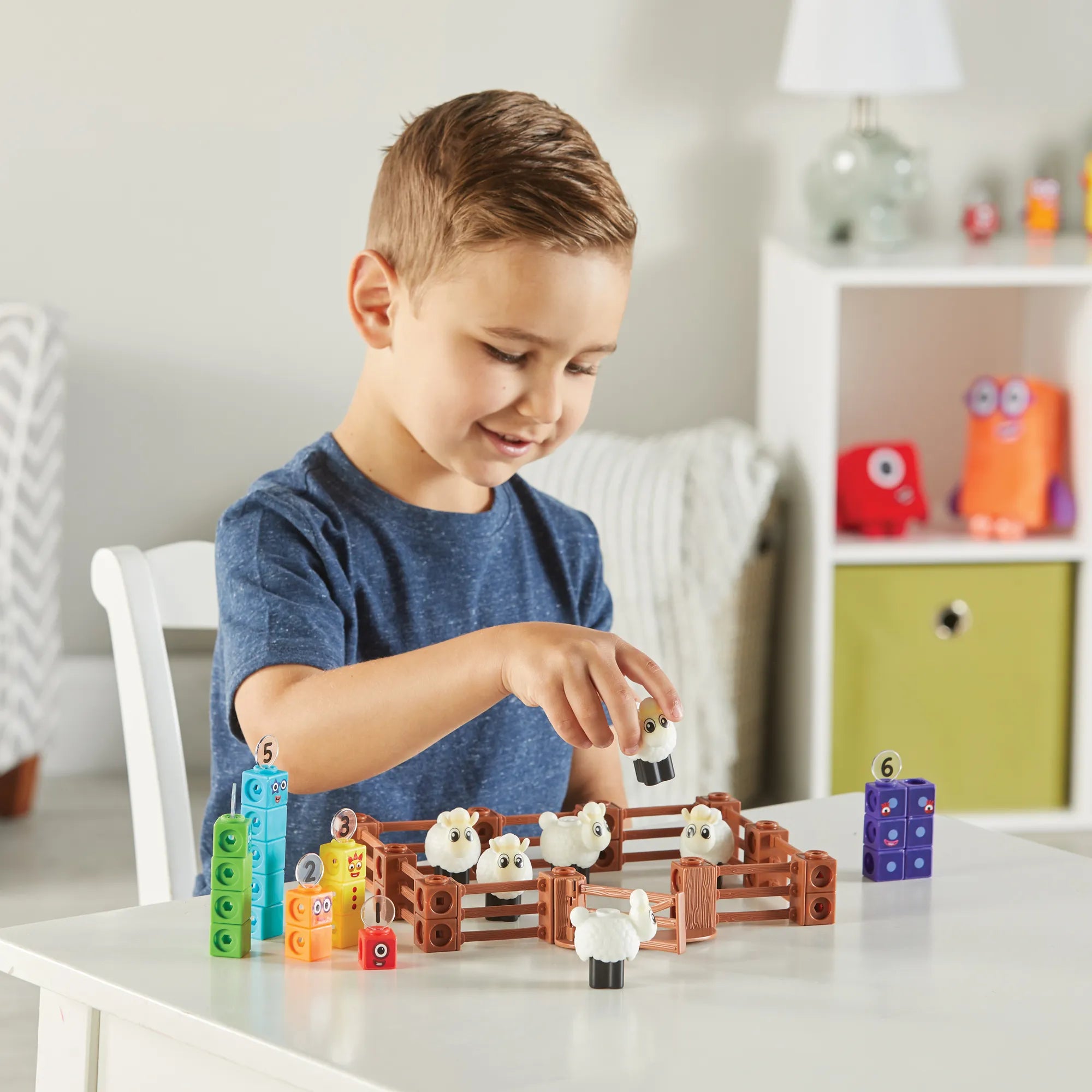 MathLink® Cubes Activity Set Numberblocks® Sheep Farm