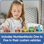Numberblocks® Mini Vehicles, Set of 5