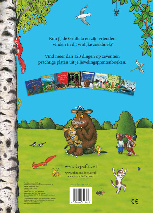 Gruffalo en zijn vrienden - zoekboek