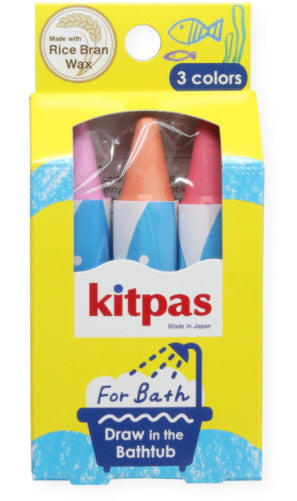 Kitpas badkrijtjes 3 kleuren – Koraal (roze, oranje, rood)