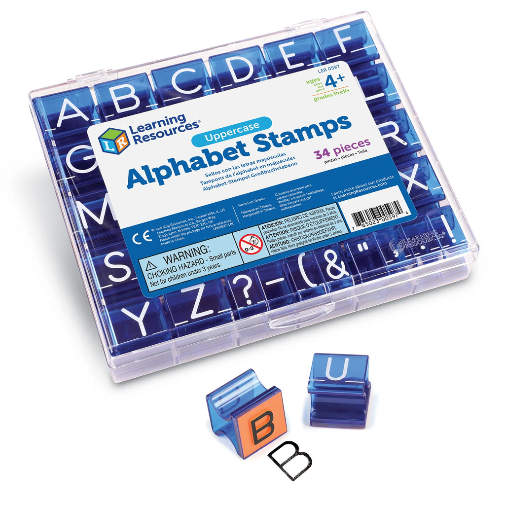 Uppercase Alphabet Stamps Set
