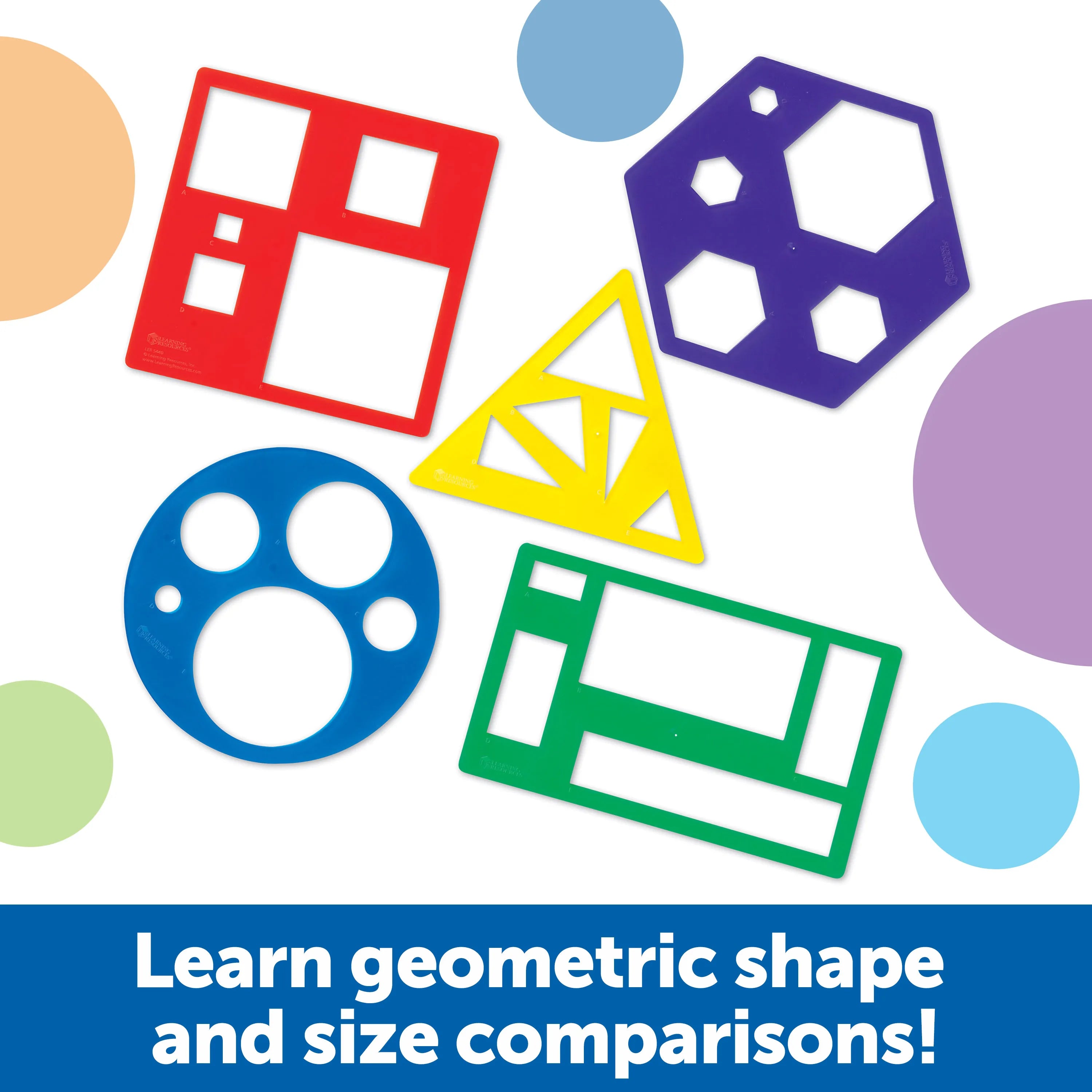 Primary Shapes Template Set