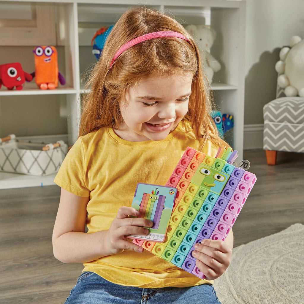 Numberblocks™ Mathlink™ Cubes Activity Set Heroes with Zeroes