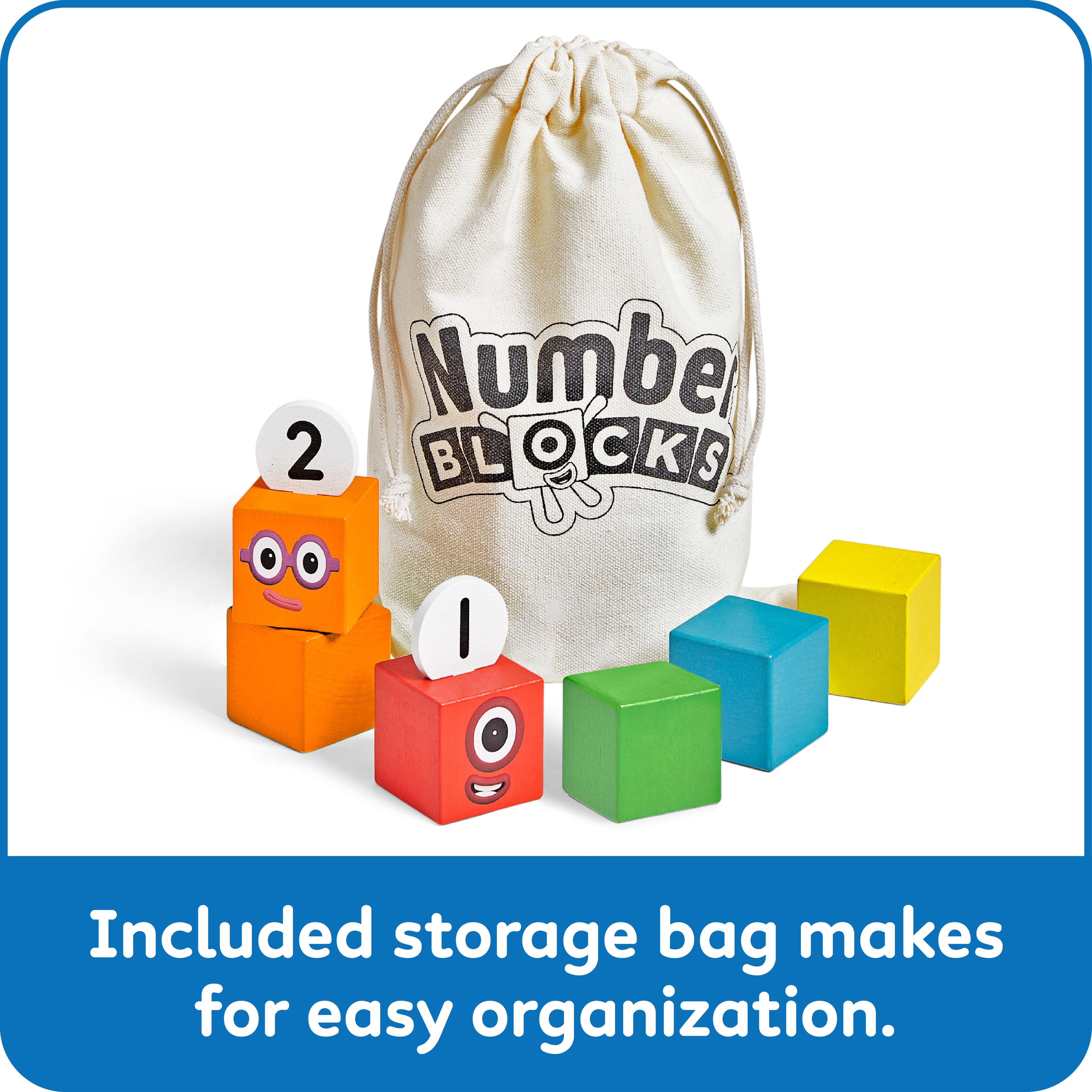 Numberblocks® One to Five Wooden Blocks