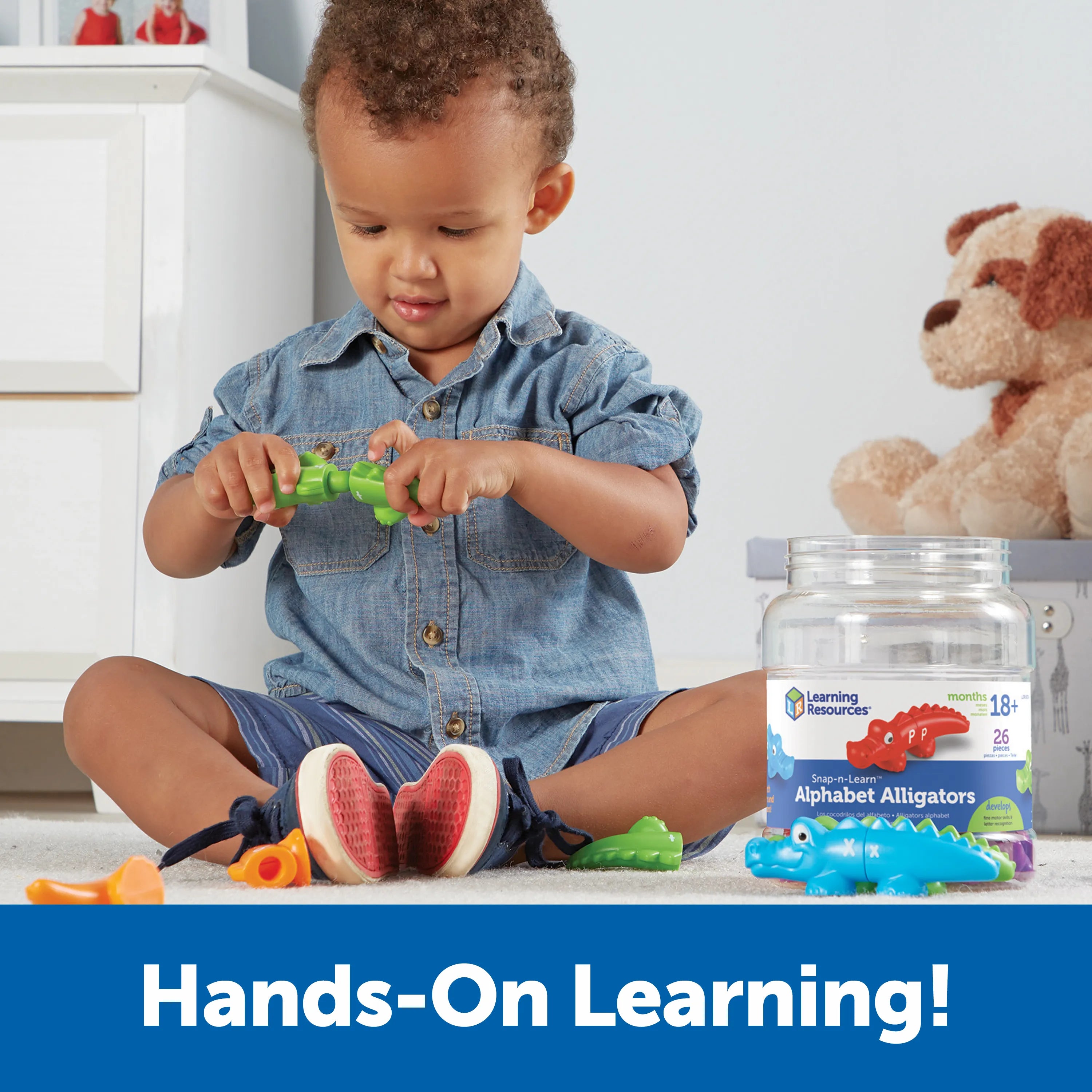 Snap-n-Learn Alphabet Alligators