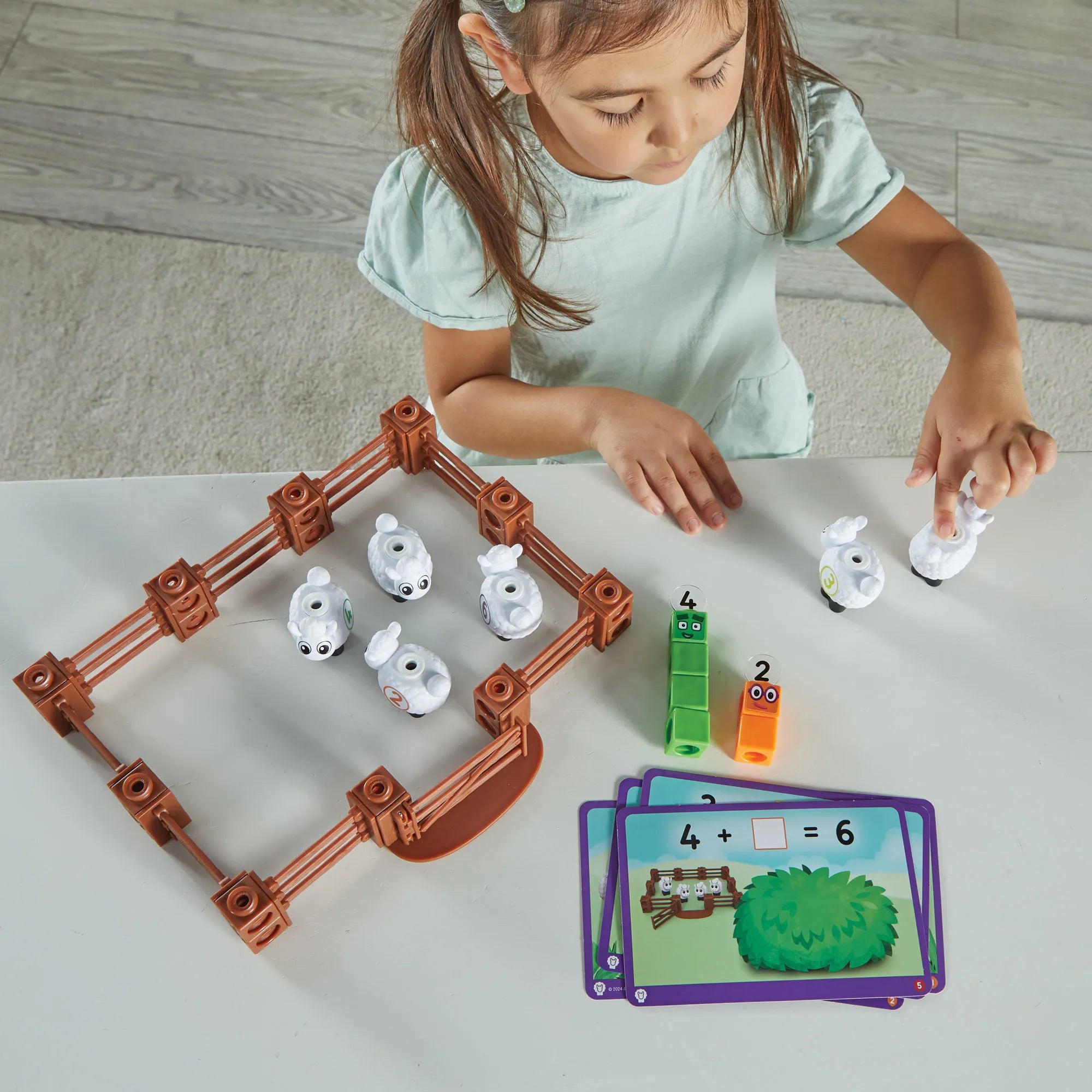 MathLink® Cubes Activity Set Numberblocks® Sheep Farm