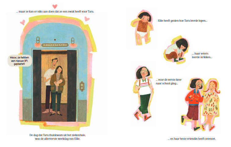 De lift in onze flat