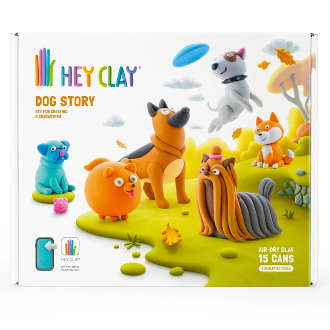 Hey Clay Dog Story 15 potjes