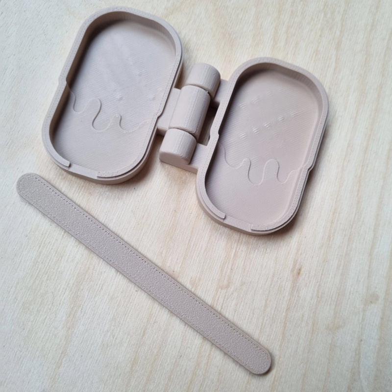 Klei en zand mal ijslolly